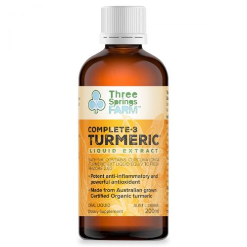 Turmeric Liquid 200ml (2500mg Fresh Dose)