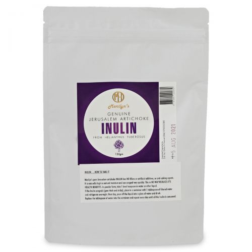 Inulin Powder (Jerusalem Artichoke Derived) 150g