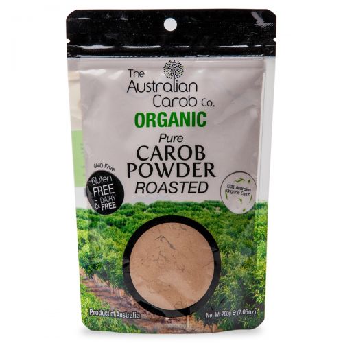 Organic Carob Powder Roasted 200g