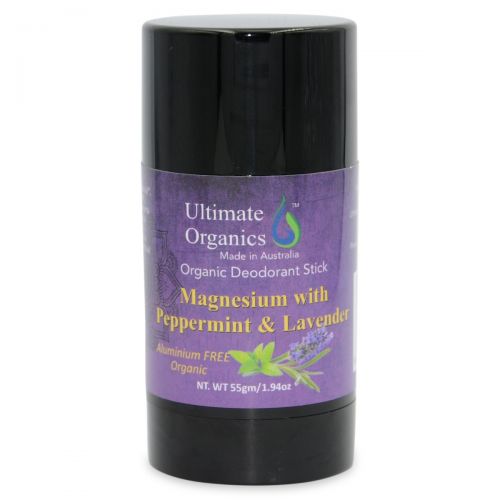 Organic Deodorant Stick 55g-Peppermint & Lavender