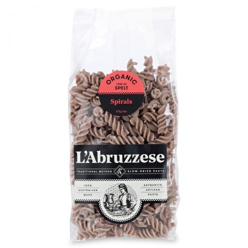 Organic Spelt Pasta-Spirals 375g