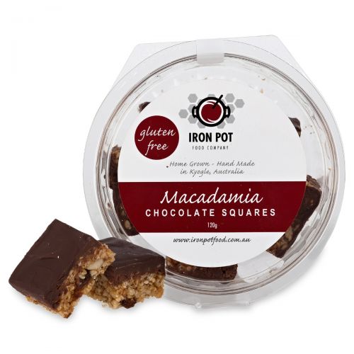 Macadamia Chocolate Squares 120g 