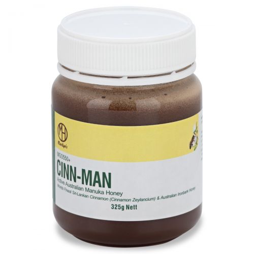 Cinn-man (Genuine Sri Lankan Cinnamon/Manuka Honey Blend) 325g