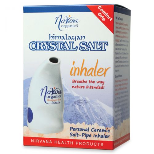 Himalayan Crystal Salt Personal Ceramic Salt Inhaler