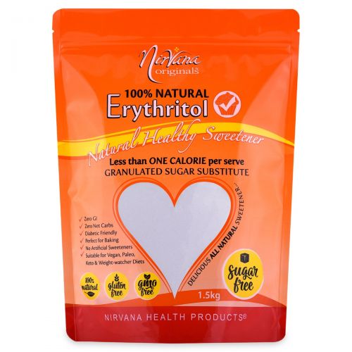 Erythritol 1kg 2kg - ZERO Calorie 100% Natural Sugar Replacement