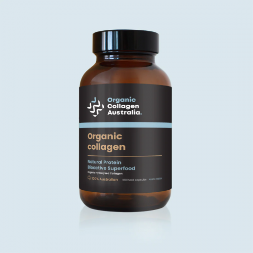 Organic Collagen Capsules 120s – Natural Protein