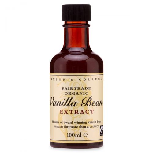 Fairtrade Organic Vanilla Bean Extract 100ml