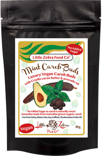 Mint Carob Buds 85g Pouch x 12