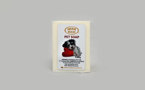 Pet Soap with Neem, Citronella & Tea Tree Oil 100g