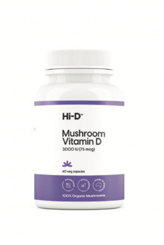Mushroom Vitamin D 3000IU 60 Caps