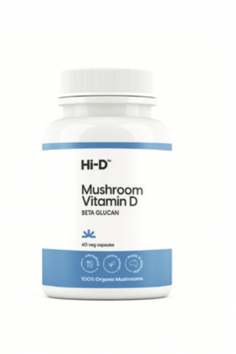 Mushroom Vitamin D Beta Glucan 60 Caps