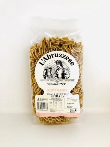 Organic Gluten Free Besan & Buckwheat Spirals 375g