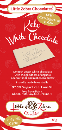 Keto Plant Based White Chocolate 85g x 12